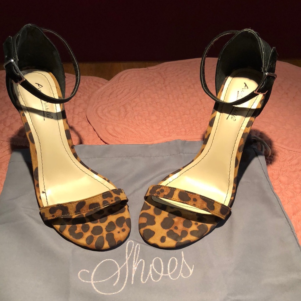 Strappy Leopard Sandals